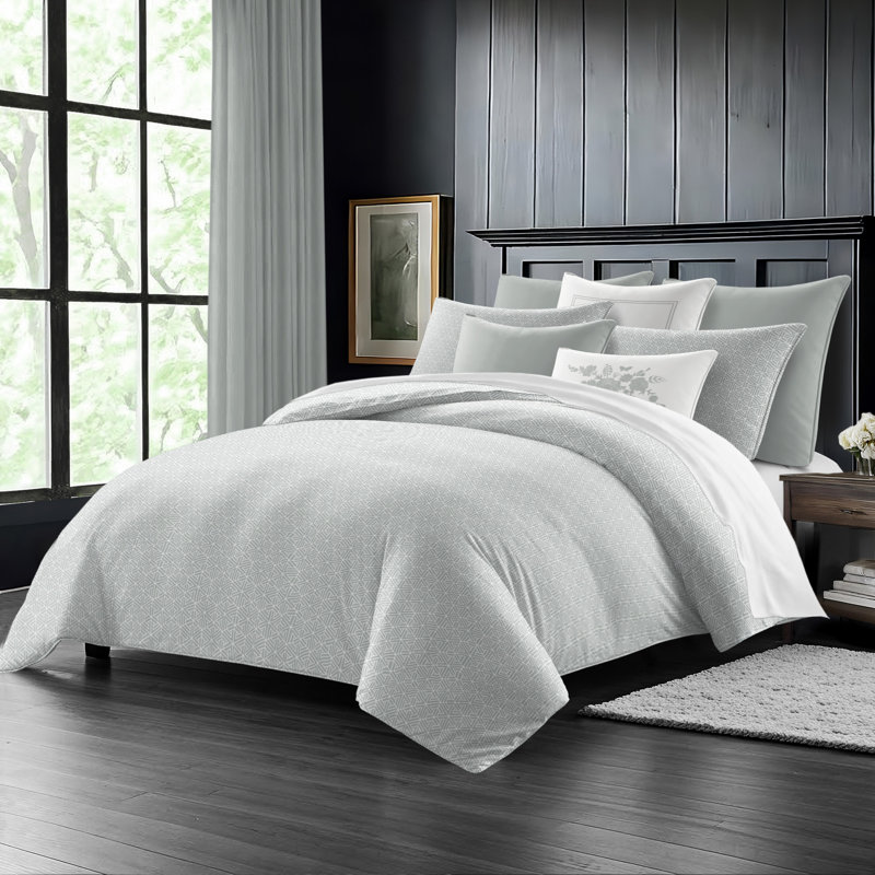 Perry Cotton Reversible Coverlet Set, Cal.King Coverlet/Bedspread + 2 King Shams