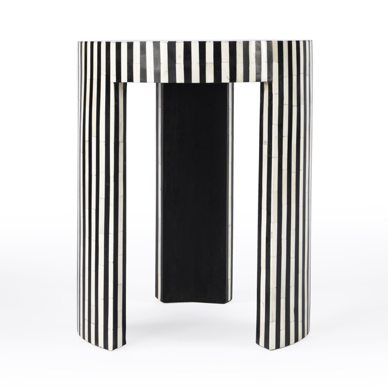 Rimma Bone Inlay Side Table