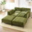 Canapé-lit modulaire en chenille Modern-1374773421