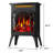  Electric Fireplace Stove Heater With Electronic Temperature Control