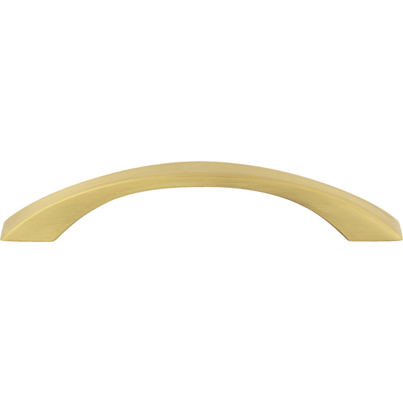Philip Arch Pull, Brushed Gold, 3 3/4"