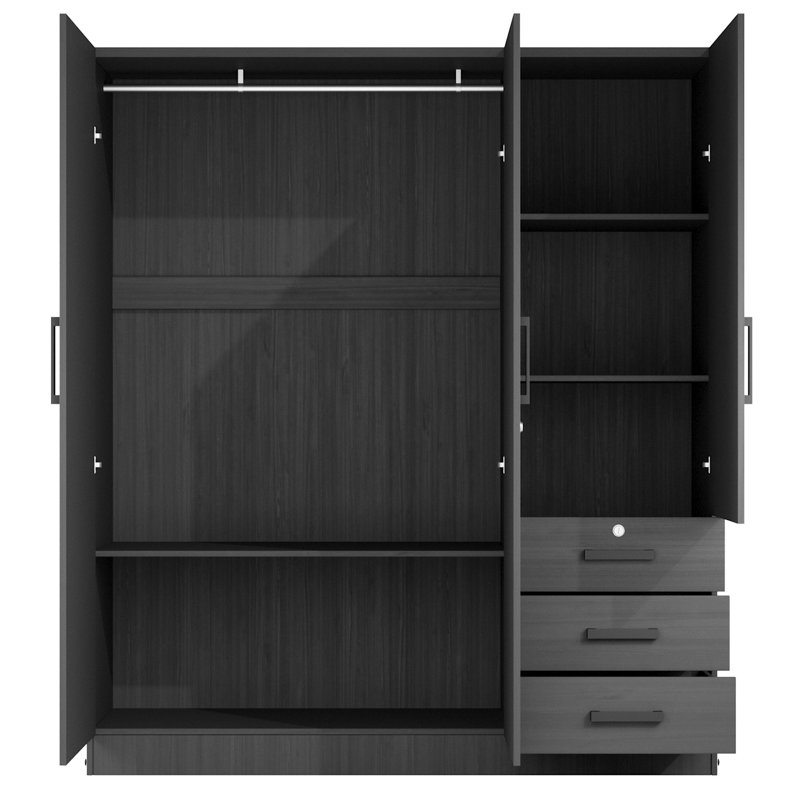 Armoire Kneeland, Noir
