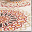 Tapis d'intérieur / extérieur à motif floral Centeno Performance-926431366