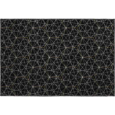 Premium Machine Washable Naglee AMF987 Geometric Rug