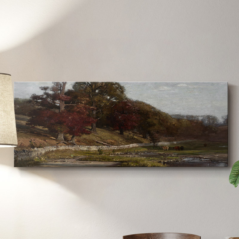 Série paysage - MPCVII - Toile tendue avec châssis - Prêt à accrocher, H 16 po x l 40 po