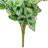  25" Artificial Watermelon Peperomia Bush