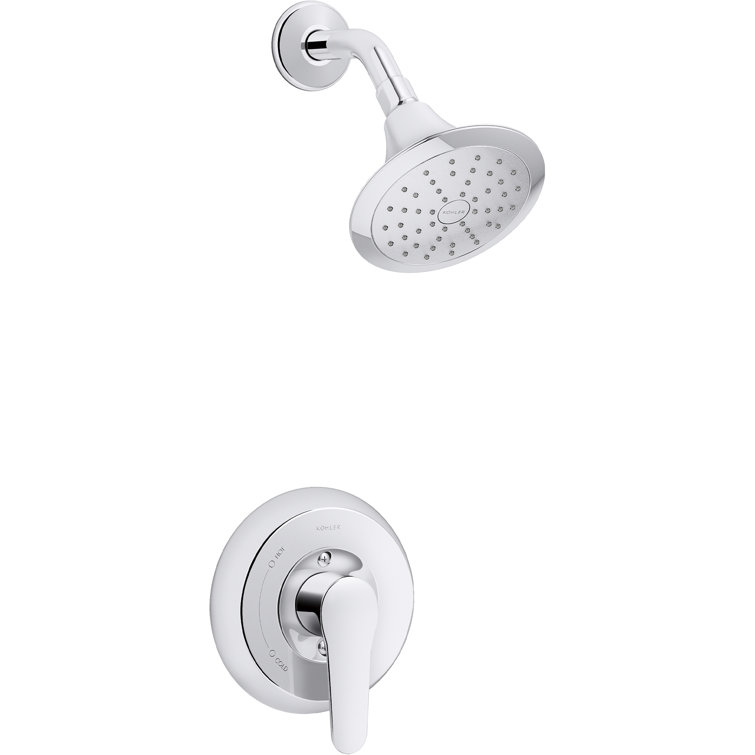 July Rite-Temp Shower Trim with Lever Handle and 1.75 Gpm Showerhead
