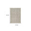 Tapis abstrait délavé beige et brun 5 pi x 8 pi