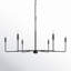 Lustre classique à 6 lumières de style bougie Alysa-1370651765
