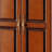 American Retro Light Luxury Brown Wardrobe