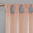 Floral Embellished Cuff Tab Top Solid Curtain Panel-1039536926-1028294512