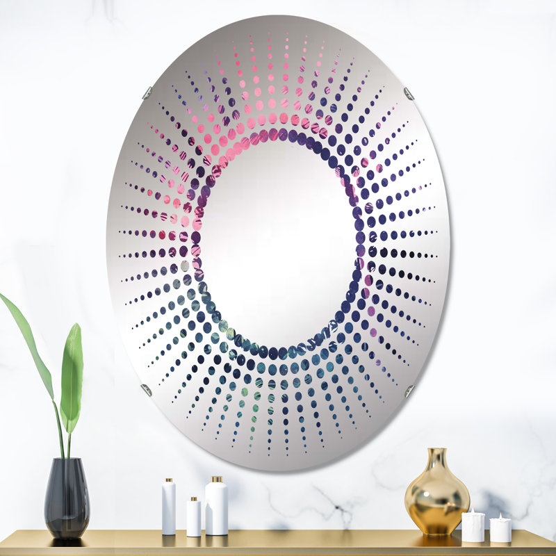 Starburst Wall Mirror, 35.4" x 23.6"