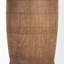 Petit pot en bois brun Arvind-1065935254