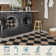 Vilena Herringbone Pattern Washable Area Rug - Chic Textured Design for Living Room, Bedroom, or Entryway Decor