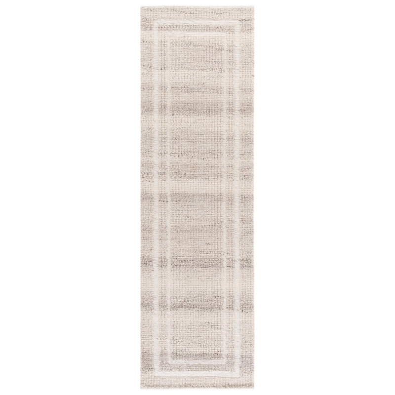 Natura 229 Hand Loomed Wool Geometric Rug, Runner 2'3" x 8'