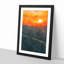 Sunset over Tokyo - Framed Print-56921305-56921306