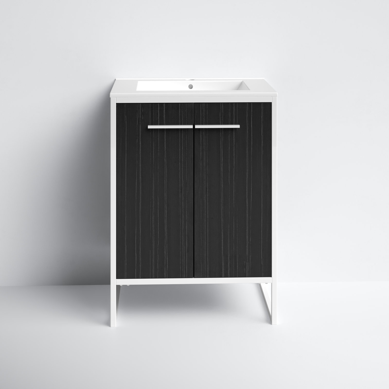 Saray 24'' Single Bathroom Vanity, Dawn Gray