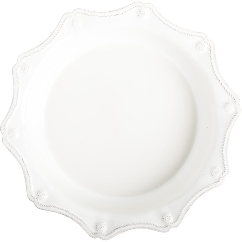 Berry & Thread Pie Dish - Whitewash