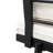 2 Seater - Left Side, Wood, Iron, Cream Water- Lining Kit Side With Wood Slats And Iron Frame, Cushions In