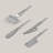 Swissmar Slim-line 4 Piece Cheese Knife Set