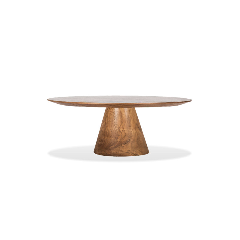 Tower Wood Coffee Table, Walnut