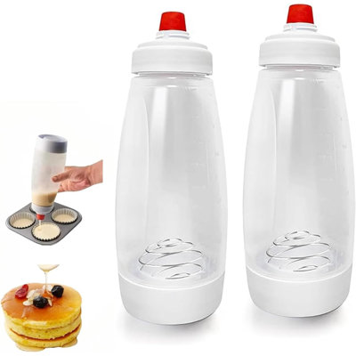 Ensemble de 2 mélangeurs et distributeur de pâte avec boule à fouet