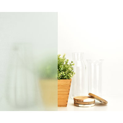 Bourg Abstract Non-Wall Damaging Window Decal