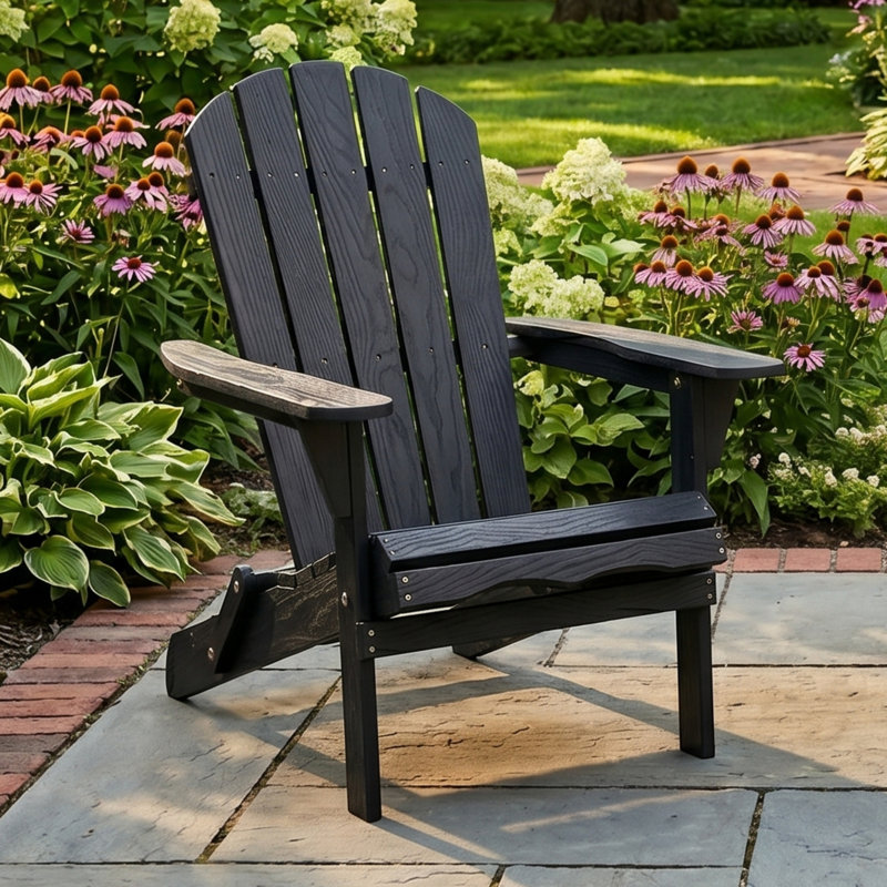 Bostrom Outdoor Adirondack Chair Set of 2, Gray