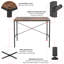 Iron Writing Desk