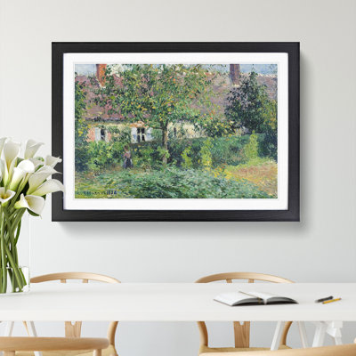 The Peasant House by Camille Pissarro - Picture Frame Painting
