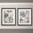 " Metallic Garden I " 2 - Pieces-1793659461