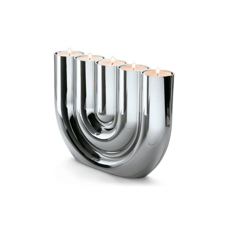 Stainless Steel Tabletop Candlestick