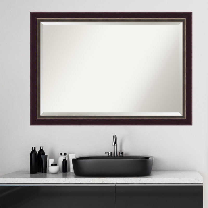 Flat Mirror, 28.38" H x 40.38" W