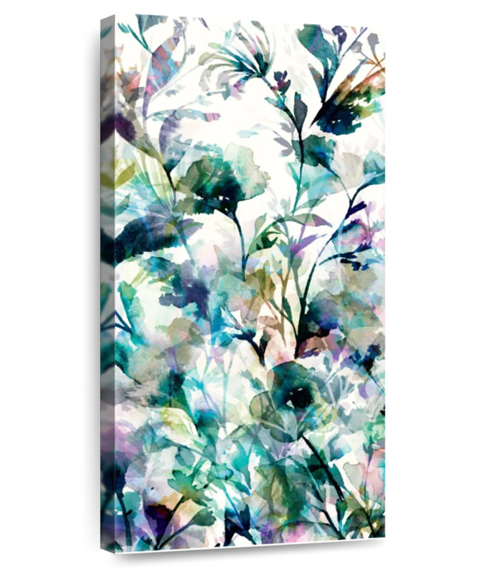 Transparent Garden II Panel I, 30" H x 15" W