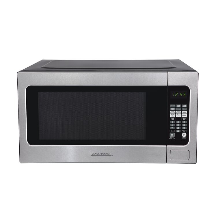 Black + Decker BLACK+DECKER 2.2 Cubic Feet Countertop Microwave with Sensor  Cooking & Reviews