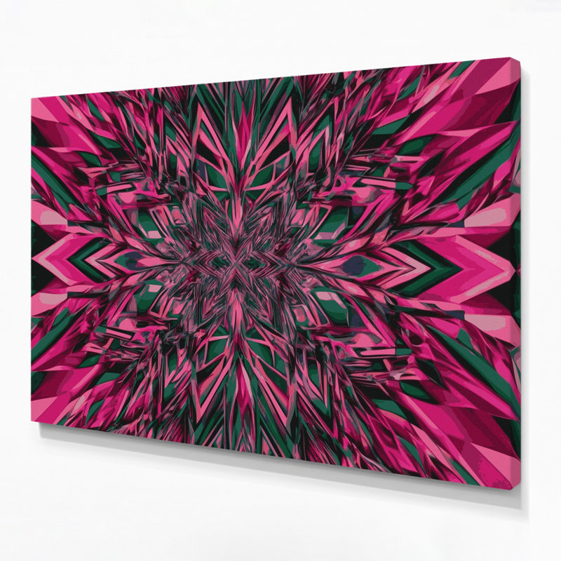 Art mural sur toile gris Op Art 38, H 24 po x l 36 po