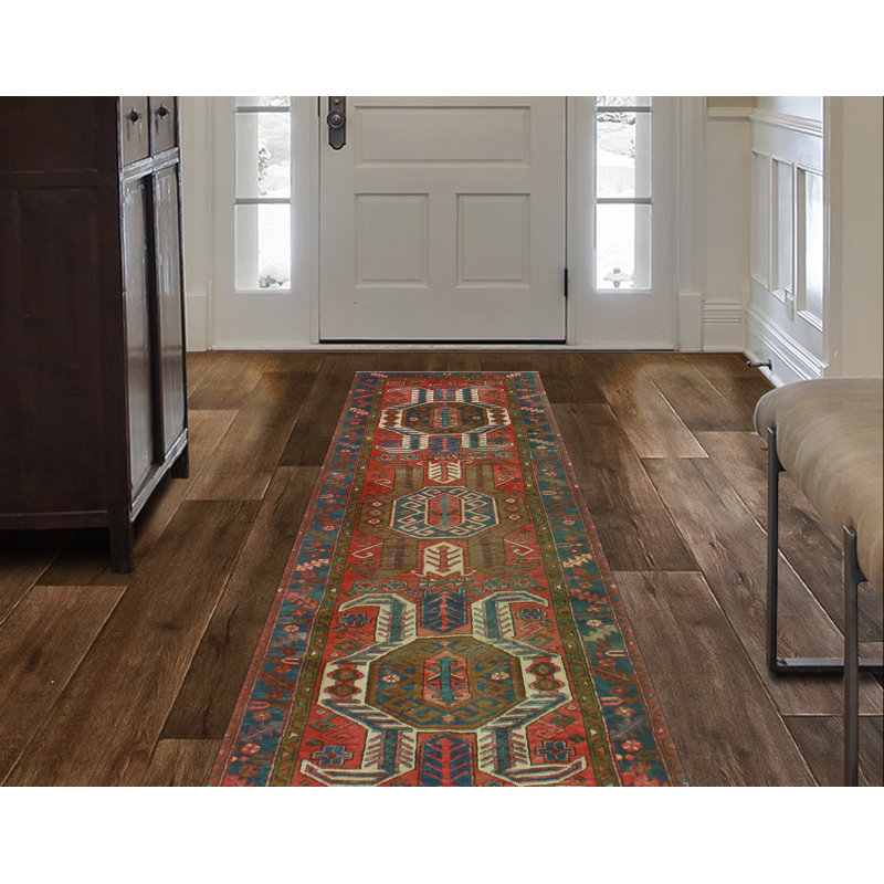 Filio One-of-a-Kind 3'2" X 9'8" 1980s Runner Wool Area Rug