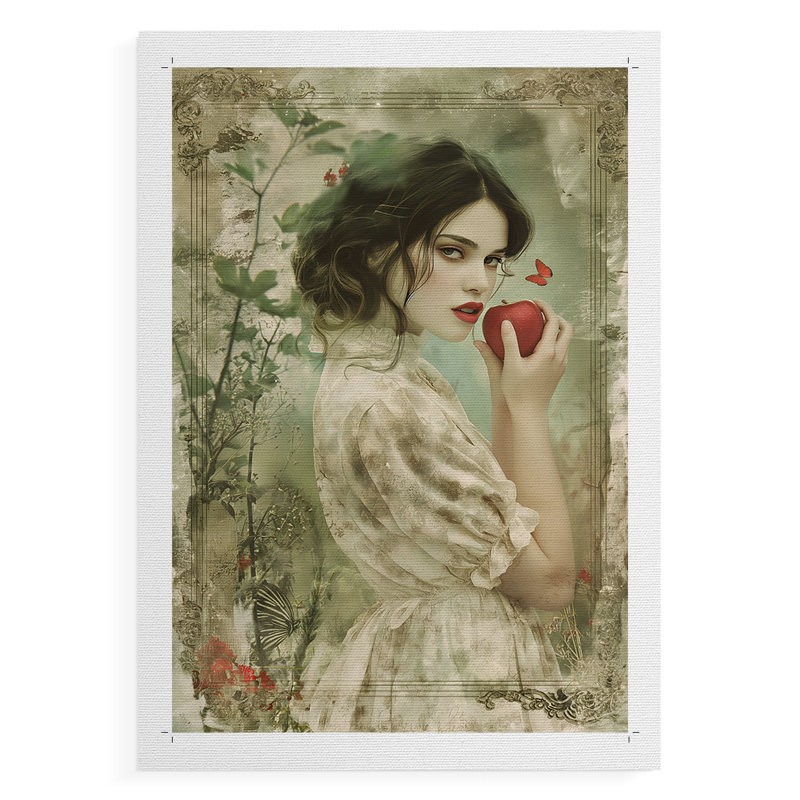 WOMEN Series CCCCLLX III - Impression sur toile de qualité supérieure seulement - NON-CADRE - Prêt à être accroché