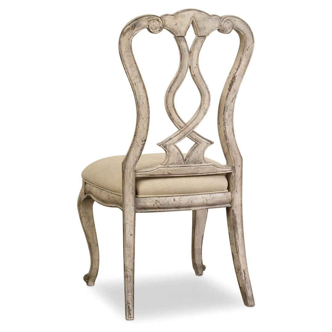 Chatelet Solid Wood Queen Anne Back Side Chair (Set of 2) Hooker Furniture