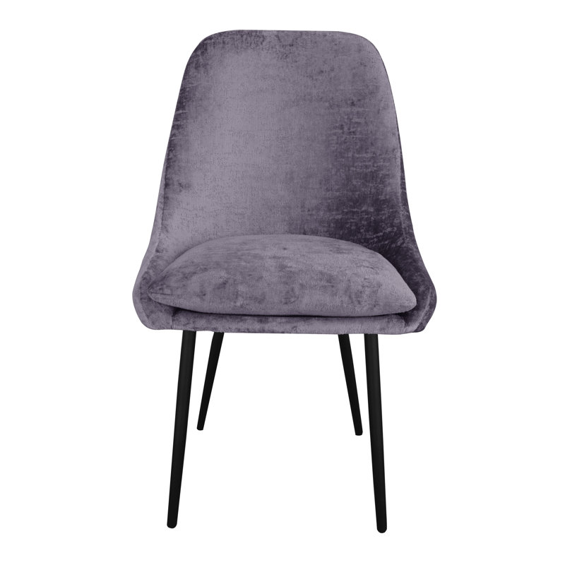 Misty 48cm H Upholstered Side Chair, Lavender