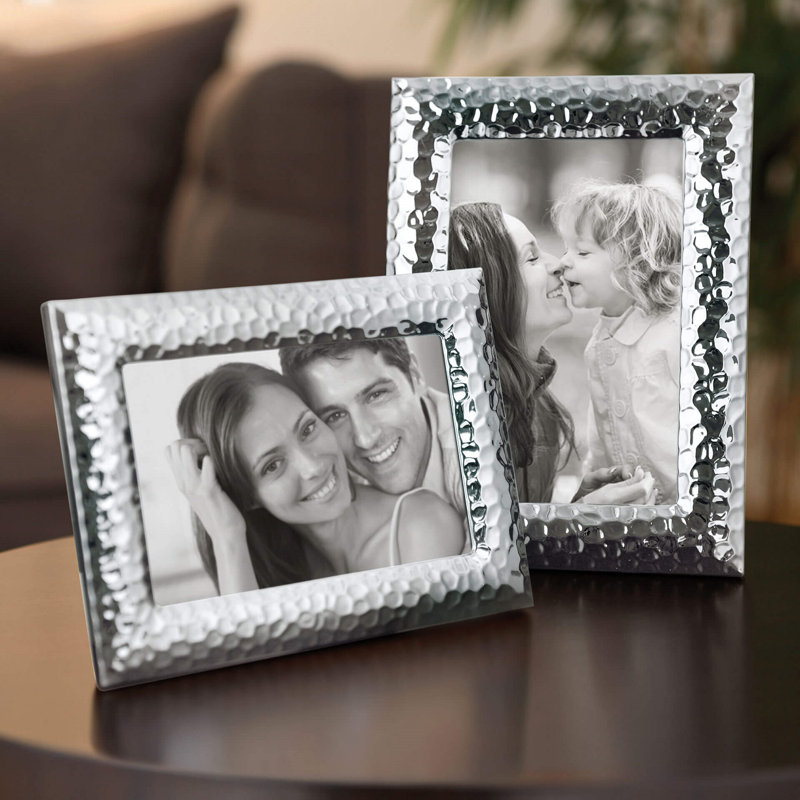 Cleo Picture Frame Metal Silver 5X7