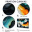 Wooding Minimalist Ethereal Abstract Marble Ocean II - art mural abstrait-1414099882-1414099883-1414099890
