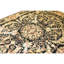 Hand Knotted Wool Area Rug in Black
