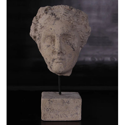 Vesuvius Maiden Head on Base Statue
