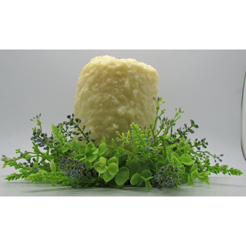 Bougie fantaisie snickerdoodle, Bougie grasse géante H 7 po x l 6,5 po x P 6,5 po