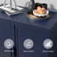 Armoire de rangement autoportante avec tablettes réglables et garde-manger avec portes pour chambre à coucher, salon, salle de bain-2046625315-2046625319
