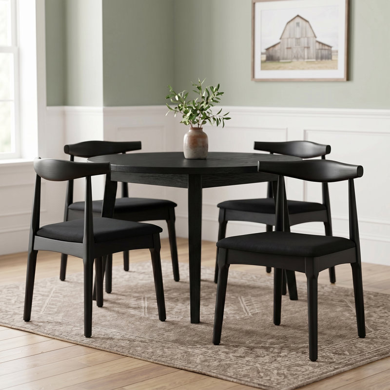 Solid Dining Chairs Set Of 4