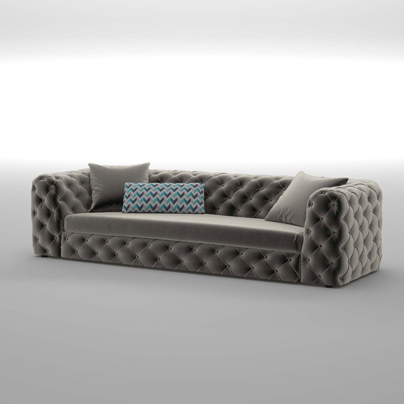 Selders Velvet Sofa