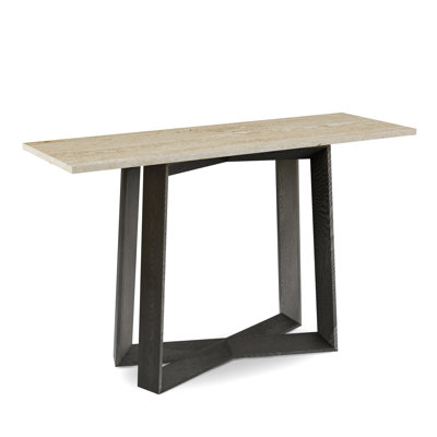 Caydance Stone Top Console Table