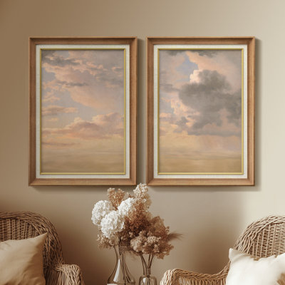 Set of 2 Premium Framed Art Artworks on Premium Canvas with 26"x36" Frame